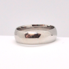 (2-5267-h9) Sterling Silver Men's Classic Band Ring.