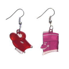 Nutcracker vs Rat King Earrings