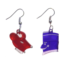 Nutcracker vs Rat King Earrings