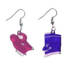 Nutcracker vs Rat King Earrings