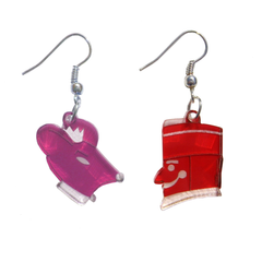 Nutcracker vs Rat King Earrings