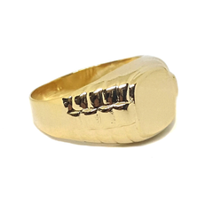 (1-3151-h5) Gold Overlay Watch Design Ring for Men.
