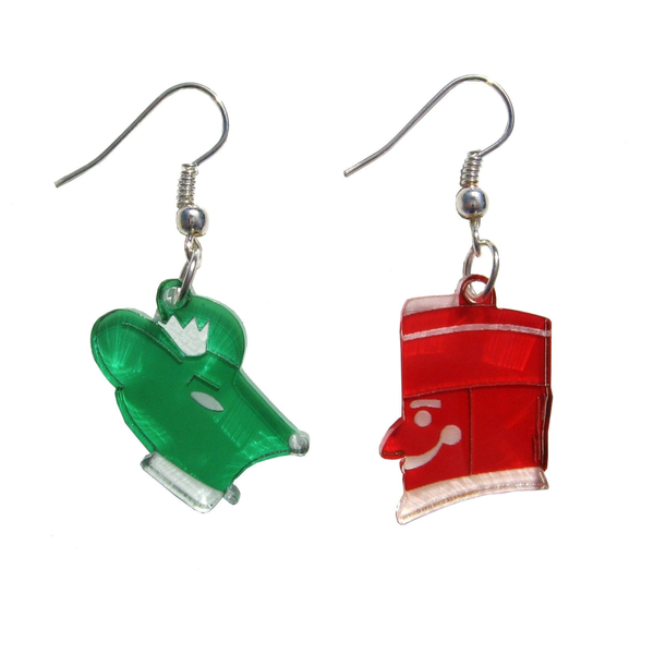 Nutcracker vs Rat King Earrings