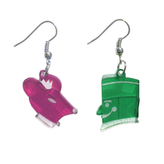 Nutcracker vs Rat King Earrings