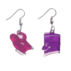 Nutcracker vs Rat King Earrings