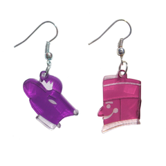 Nutcracker vs Rat King Earrings