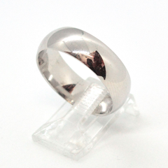 (2-5267-h9) Sterling Silver Men's Classic Band Ring.