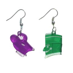 Nutcracker vs Rat King Earrings