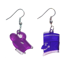 Nutcracker vs Rat King Earrings