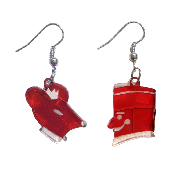 Nutcracker vs Rat King Earrings