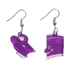 Nutcracker vs Rat King Earrings