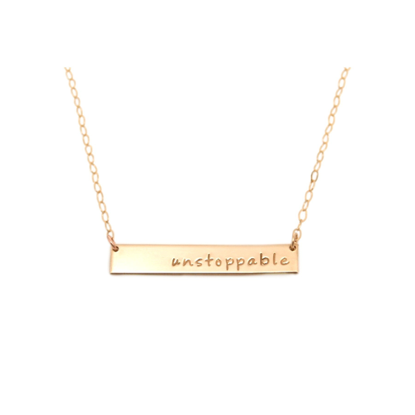 "Unstoppable" 1.5" Necklace